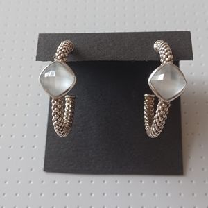 Lagos Caviar Hoop Earrings